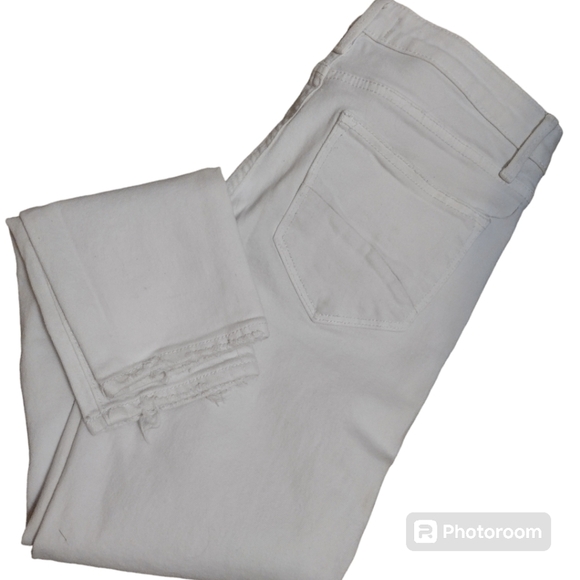 Driftwood Distressed 5 Pockets Skinny Ankle Jeans - Picture 6 of 9